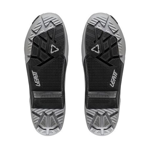 LEATT PODESZWA (PARA) DO BUTÓW CROSS 4.5/5.5 FLEXLOCK SOLE PAIR GREY/BLACK KOLOR SZARY/CZARNY ROZMIAR 40.5 (CZĘŚCI ZAMIENNE)