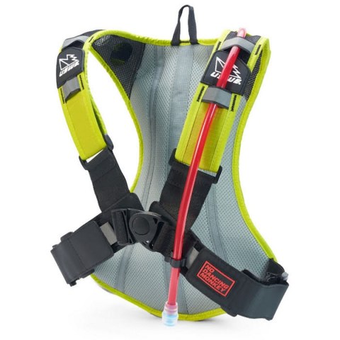 USWE CAMEL BAG OUTLANDER 4 CRAZY YELLOW KOLOR ŻÓŁTY FLUO POJEMNOŚĆ 3L PŁYN (3L+4L PLECAK)