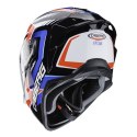 CABERG WYPRZEDAŻ KASK INTEGRALNY Z BLENDĄ MODEL DRIFT EVO MR55 (CIEMNY WIZJER W ZESTAWIE) KOLOR CZERWONY/NIEBIESKI/BIAŁY ROZMIAR