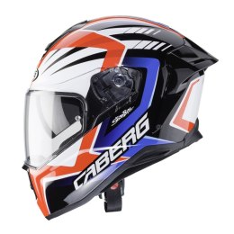 CABERG WYPRZEDAŻ KASK INTEGRALNY Z BLENDĄ MODEL DRIFT EVO MR55 (CIEMNY WIZJER W ZESTAWIE) KOLOR CZERWONY/NIEBIESKI/BIAŁY ROZMIAR