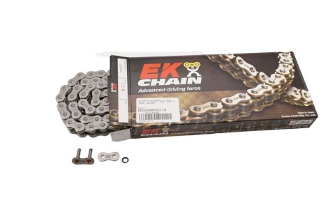 EK ŁAŃCUCH NAPĘDOWY EK525SROZ2 118 OGNIW O-RING (DO 750CCM) (40KN) (MADE IN JAPAN) (ZAKUWKA)