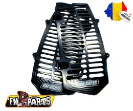 FM-PARTS OSŁONY CHŁODNICY (KRATKI) ALUMINIUM KTM/HUSQVARNA '20-23' KOLOR CZARNY