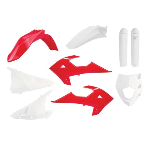 POLISPORT KOMPLET PLASTIKÓW (FULL KIT) GAS GAS EC 250/300 '18-'20; RIEJU MR 250/300 '21-'24 W ZESTAWIE OSŁONA LAMPY (8669800001)