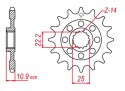 JT ZĘBATKA PRZEDNIA 2145 16 APRILIA 450/550 RXV-SXV 06-12 (214516JT) (ŁAŃC.520)