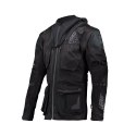 LEATT KURTKA MOTO 4.5 X-FLOW JACKET BLACK KOLOR CZARNY ROZMIAR M