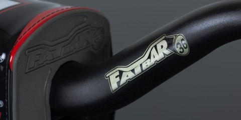 RENTHAL KIEROWNICA (36MM) MX FATBAR 36 HANDLEBAR BLACK REED/WINDHAM KOLOR CZARNY Z GĄBKĄ