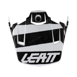 LEATT DASZEK/VISOR DO KASKU MOTO 3.5 V22 WHITE KOLOR BIAŁY/CZARNY ROZMIAR XS-S (CZĘŚCI ZAMIENNE)