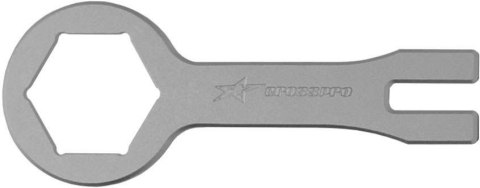 CROSSPRO KLUCZ DO KORKÓW/NAKRĘTEK AMORTYZATORÓW SHOWA/KAYABA/OHLINS 50MM HONDA/KAWASAKI/SUZUKI KOLOR SREBRNY
