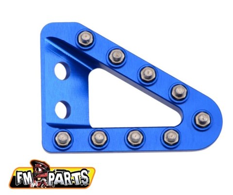 FM-PARTS STOPKA DŹWIGNI HAMULCA TYLNEGO (SZEROKA) KTM/HUSQVARNA KOLOR NIEBIESKI