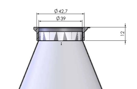 TWIN AIR FUEL FILTER FILTR WLEWU PALIWA KTM SXF/EXCF, TPI 250/300/350/450 '11-'24; HUSQVARNA FE/FC 250/300/350/450 TPI '14-'24; 