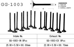 VESRAH ZAWÓR WYDECHOWY HONDA CB 750F/F2 '79-'83, CB 750K '79-'82 (DOHC) (OEM: 14721-422-000) (1SZT.) (MADE IN JAPAN)