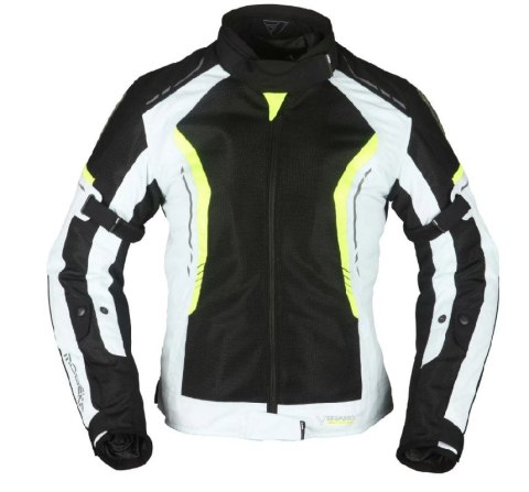 MODEKA (2020-2022B) KURTKA KHAO AIR LADY CZARNO-POPIELATO-NEONOWA ROZMIAR 44