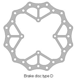 DELTA BRAKING TARCZA HAMULCOWA PRZÓD KAWASAKI KX 250 '15-21, KX 450 '15-21, WAVE ULTRA LIGHT (270X109,5X4MM) (4X9,5MM) (NG1151)