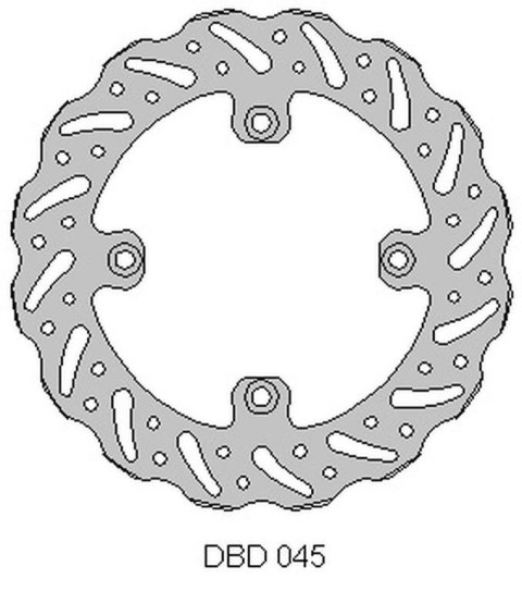 DELTA BRAKING TARCZA HAMULCOWA TYŁ BETA 250 RR '05-12, 525 RR '05-12, WAVE (260X120,3X4MM) (4X8,5MM) (NG1264)