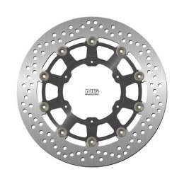 NG TARCZA HAMULCOWA PRZÓD BMW F 650/700/800 GS '93-'19, APRILIA PEGASO 650 '86-'08 (300X105X5MM) (6X6,5) PŁYWAJĄCA (ŚRODEK ALUMI