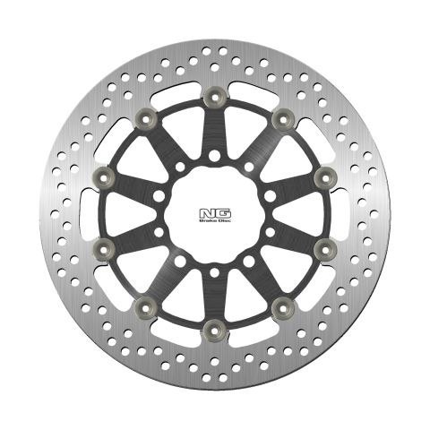 NG TARCZA HAMULCOWA PRZÓD KAWASAKI ER6 F/N, ZX 10R 04-15, ZX6R 05-16, KLE 650 VERSYS 07-15, Z 750 (300X80X5MM) (5X10,MM) PŁYWAJĄ