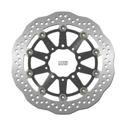 NG TARCZA HAMULCOWA PRZÓD KAWASAKI ER6 F/N, ZX 10R 04-15, ZX6R 05-16, KLE 650 VERSYS 07-15, Z 750 (300X80X5MM) (5X10,MM) WAVE PŁ