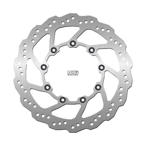 NG TARCZA HAMULCOWA PRZÓD KAWASAKI KLE 500 '91-'03 (300X130X5MM) (9X10,5MM) WAVE