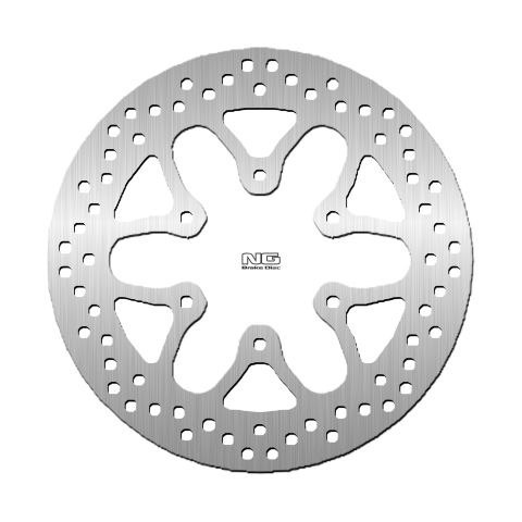 NG TARCZA HAMULCOWA PRZÓD YAMAHA MAXSTER 125/150 '01-04 (245X80X4MM) (6X8,5MM)