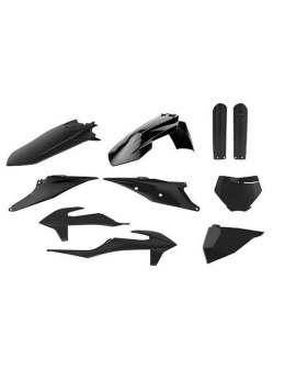 POLISPORT KOMPLET PLASTIKÓW (FULL KIT) KTM SX/SX-F '19-'22 W ZESTAWIE TABLICA PRZEDNIA (8666400003) I OSŁONY AMORTYZATORÓW (8398