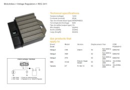 DZE REGULATOR NAPIĘCIA KTM, YAMAHA DT 50 R/SM/X '03-'06, MBK 50, MALAGUTI XSM 50 (1D4-H3598-00)