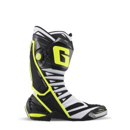 GAERNE BUTY SPORTOWE MODEL GP1 EVO WHITE/BLACK/YELLOW KOLOR BIAŁY/CZARNY/ŻÓŁTY ROZMIAR 44