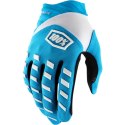 100 PROCENT RĘKAWICE CROSS/ENDURO MODEL AIRMATIC BLUE KOLOR NIEBIESKI/BIAŁY ROZMIAR XL