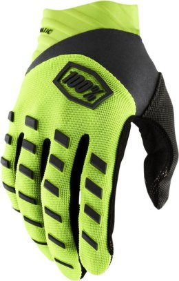 100 PROCENT RĘKAWICE CROSS/ENDURO MODEL AIRMATIC FLUO YELLOW/BLACK KOLOR CZARNY ŻÓŁTY FLUO/CZARNY ROZMIAR 2XL