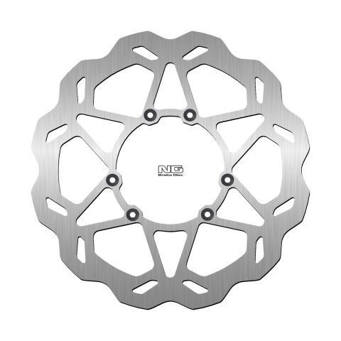NG TARCZA HAMULCOWA PRZÓD APRILIA RX50 '06-14, DERBI SENDA 50/125 '06-13, RIEJU MRT 50 '12-21, WAVE (300x108x4mm) (6x6,5mm)