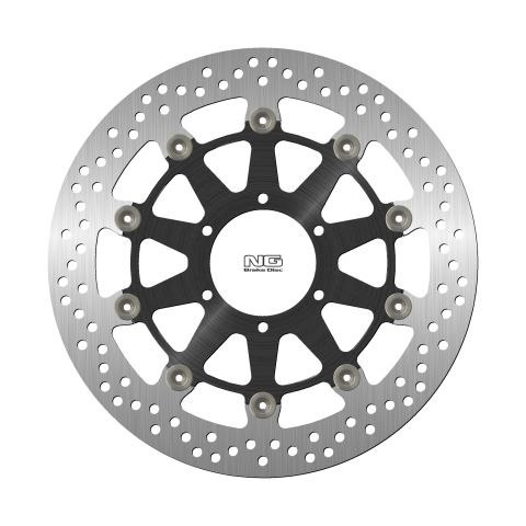 NG TARCZA HAMULCOWA PRZÓD BMW S1000RR/S1000R/S1000XR '19-21 (320X80,2X5MM) (6X8,5MM) WAVE PŁYWAJĄCA (ŚRODEK ALUMINIOWY)