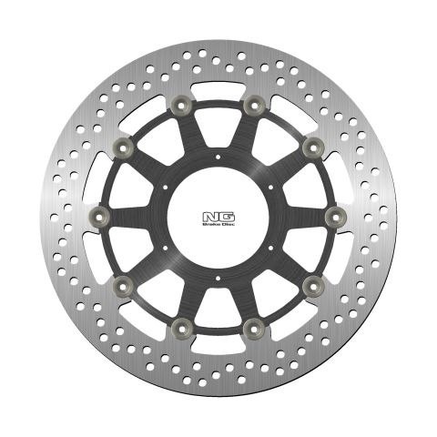 NG TARCZA HAMULCOWA PRZÓD HONDA CBR1000RR '09-19 (320X74X5MM) (6X6,5MM) PŁYWAJĄCA (ŚRODEK ALUMINIOWY)