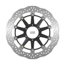 NG TARCZA HAMULCOWA PRZÓD HONDA CBR1000RR '09-19 (320X74X5MM) (6X6,5MM) WAVE PŁYWAJĄCA (ŚRODEK ALUMINIOWY)
