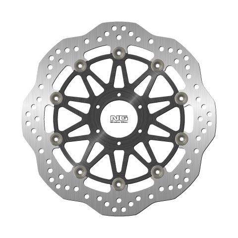 NG TARCZA HAMULCOWA PRZÓD HONDA CBR600 '95-98, CBR900/929 '93-97 (296X58X4MM) (6X6,5MM) WAVE PŁYWAJĄCA (ŚRODEK ALUMINIOWY)