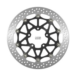 NG TARCZA HAMULCOWA PRZÓD KAWASAKI ZX-100R/RR '17-21 (330X80,5X5MM) (5X10,5MM) PŁYWAJĄCA (ŚRODEK ALUMINIOWY)