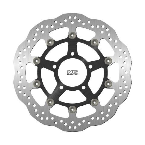 NG TARCZA HAMULCOWA PRZÓD TRIUMPH ROCKET '04-17, SPRINT 1050 '05-10 (320X78X5MM) (5X10,5MM) WAVE PŁYWAJĄCA (ŚRODEK ALUMINIOWY)