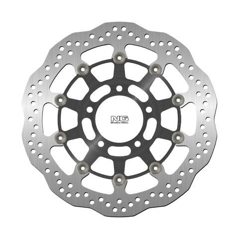 NG TARCZA HAMULCOWA PRZÓD TRIUMPH TIGER 1050 '07-'13, SPEED TRIPLE 1050 '05-15 (320X78X5MM) (5X10,5MM) WAVE PŁYWAJĄCA (ŚRODEK AL