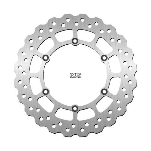 NG TARCZA HAMULCOWA PRZÓD YAMAHA WR/YZ125/250 '92-00, WR/YZ400 '98-00 (245X118X3MM) (6X6,5MM) WAVE