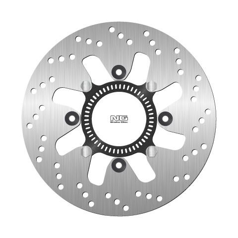 NG TARCZA HAMULCOWA TYŁ KAWASAKI VULCAN 650 '15-21 (250X100X5MM) (4X10,5MM)