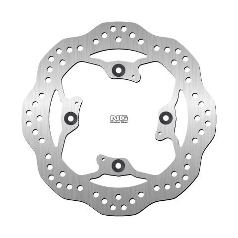 NG TARCZA HAMULCOWA TYŁ TIRUMPH TIGER 800 '17-20 (255X105X6MM) (4X10,5MM) WAVE