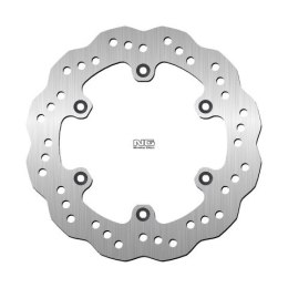 NG TARCZA HAMULCOWA TYŁ YAMAHA DT125 '84-07, HRD GS/MC 125/250 '94-96 (220X115X4MM) (6X6,5MM) WAVE