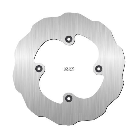 NG TARCZA HAMULCOWA TYŁ YAMAHA YZ85 '93-21, YZ80 '93-01 (190X84X3MM) (4X6,5MM) WAVE