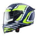 CABERG WYPRZEDAŻ KASK INTEGRALNY AVALON FORGE KOLOR NIEBIESKI/BIAŁY/ŻÓŁTY FLUO MAT ROZMIAR S
