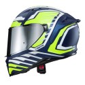 CABERG WYPRZEDAŻ KASK INTEGRALNY AVALON FORGE KOLOR NIEBIESKI/BIAŁY/ŻÓŁTY FLUO MAT ROZMIAR S