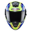 CABERG WYPRZEDAŻ KASK INTEGRALNY Z BLENDĄ MODEL DRIFT EVO LB29 (PINLOCK) KOLOR CZARNY/NIEBIESKI/ŻÓŁTY FLUO ROZMIAR M (PINLOCK W 