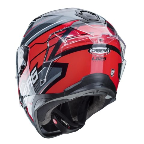 CABERG WYPRZEDAŻ KASK INTEGRALNY Z BLENDĄ MODEL DRIFT EVO LB29 (PINLOCK) KOLOR CZARNY/SZARY/CZERWONY ROZMIAR L (PINLOCK W ZESTAW