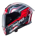 CABERG WYPRZEDAŻ KASK INTEGRALNY Z BLENDĄ MODEL DRIFT EVO LB29 (PINLOCK) KOLOR CZARNY/SZARY/CZERWONY ROZMIAR XXL (PINLOCK W ZEST
