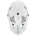 SHOT RACING WYPRZEDAŻ KASK MOTO LITE SOLID WHITE GLOSSY 2.0 KOLOR BIAŁY BŁYSZCZĄCY ROZMIAR L