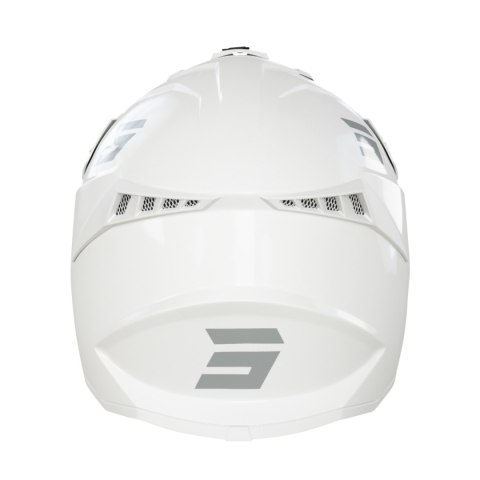 SHOT RACING WYPRZEDAŻ KASK MOTO LITE SOLID WHITE GLOSSY 2.0 KOLOR BIAŁY BŁYSZCZĄCY ROZMIAR L
