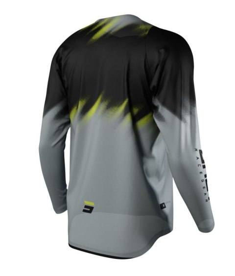 SHOT RACING WYPRZEDAŻ KOSZULKA MOTO DEVO VERSUS GREY KOLOR SZARY/CZARNY/ŻÓŁTY ROZMIAR L