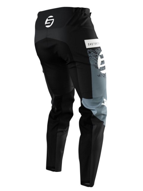 SHOT RACING WYPRZEDAŻ SPODNIE MOTO DEVO ROLL BLACK KOLOR CZARNY/SZARY/BIAŁY ROZMIAR 30